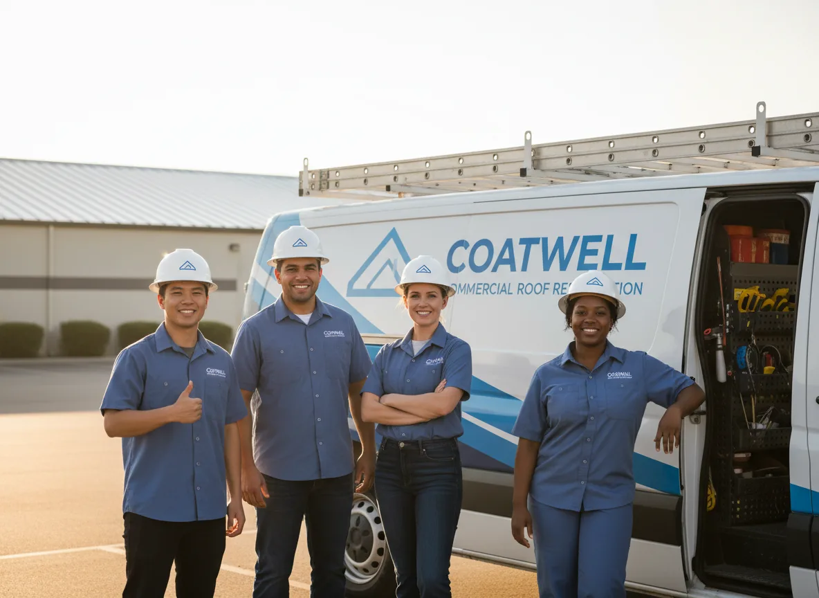 Commercial roof coating company in Brewster, KS